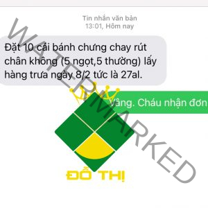 bánh chưng chay tết 2022