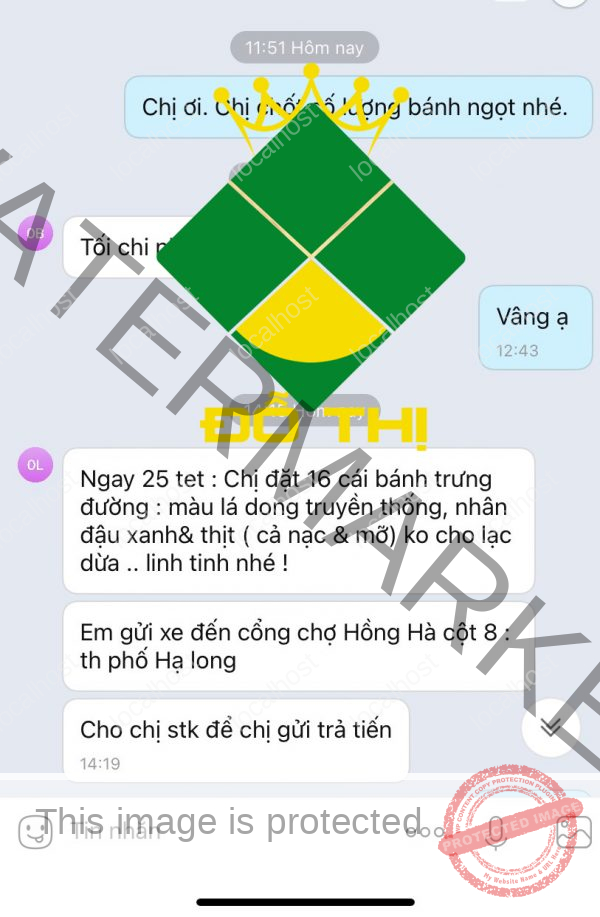 bánh chưng chay tết 2022